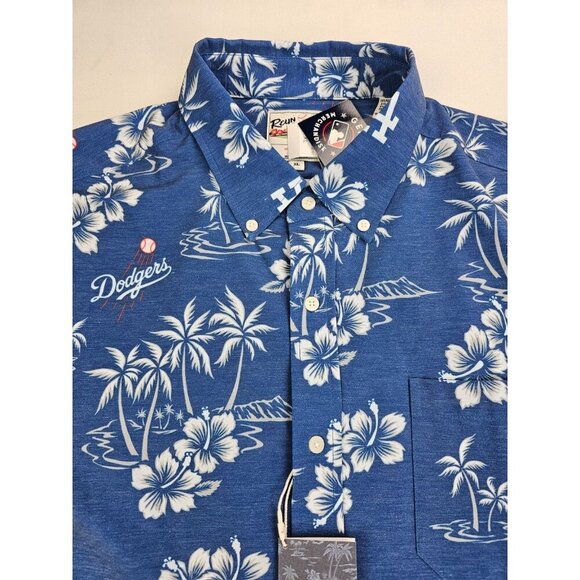 Reyn Spooner Size XL Mens MLB Genuine Merchandise Los Angeles Dodgers Shirt NWT - Picture 15 of 15